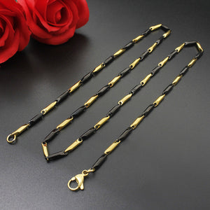 Flat Chain Necklace (Stainless Steel)